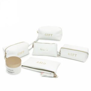 Cosmetic Bag Tassel Zippered Pouch with Custom Logo Toiletry Clutch Bag