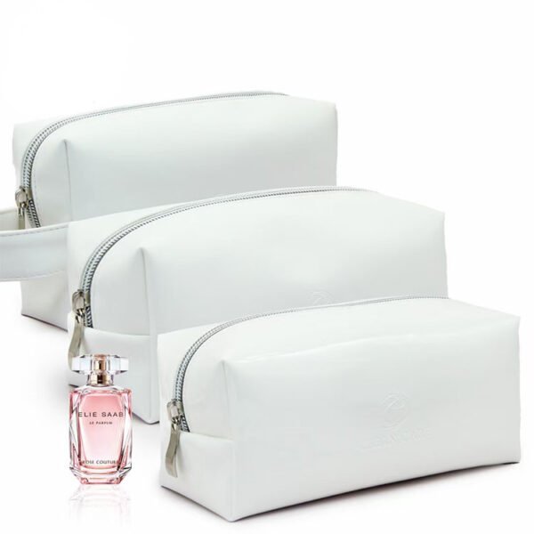 Factory OEM Premium Makeup PU Travel Toiletry Women's Cosmetic Makeup Bag - Image 2