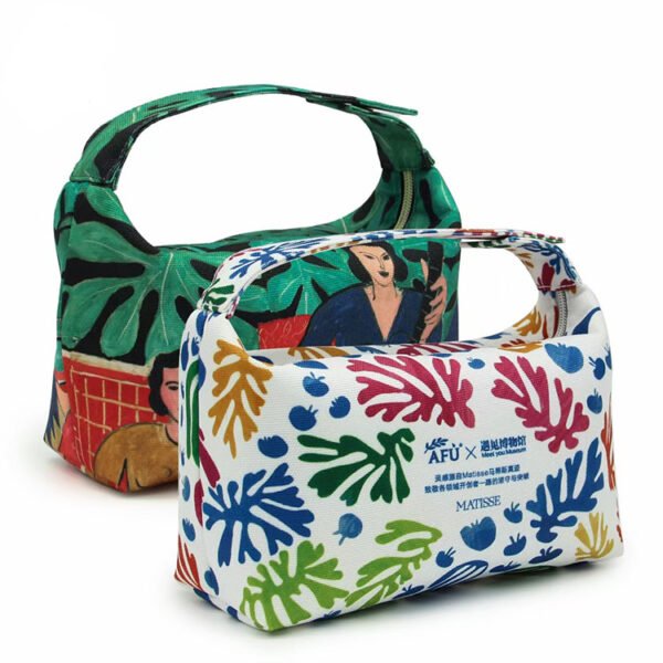 TY-9008 Custom Women Travel Makeup Pouch   Gold Cosmetic Bag for Ladies - Image 2