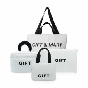 Custom Fashion Trendy Lightweight Travel Cosmetic Bag Puffy Nylon Toiletry Pouch