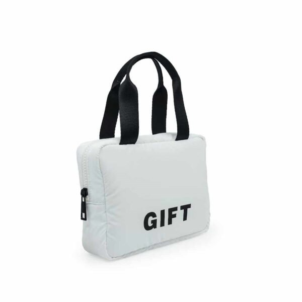 Custom Fashion Trendy Lightweight Travel Cosmetic Bag Puffy Nylon Toiletry Pouch - Image 4