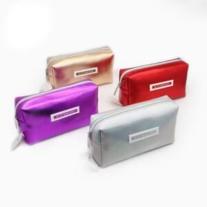 Make UP Bag Leather PU Pearly Lustre Cosmetic Bag