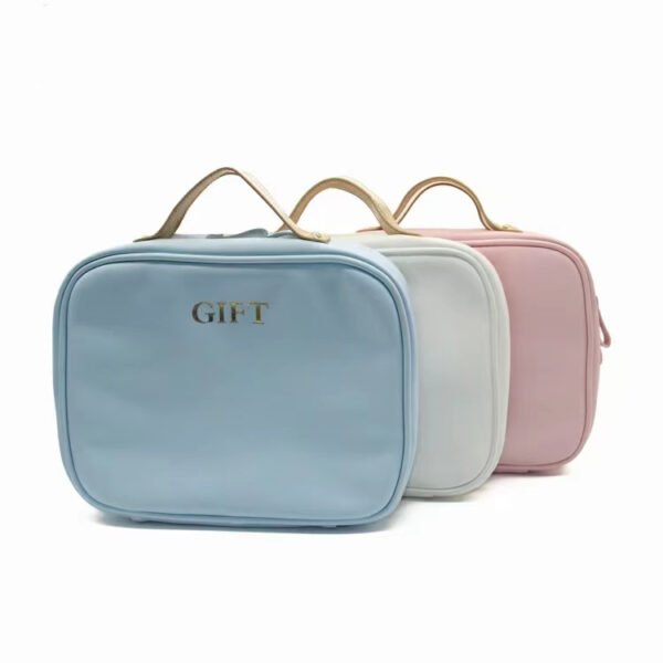 Travel Skincare Toiletry Bag Waterproof Multi-zone Storage With Protective Cover Portable Cosmetic Bag - Image 2