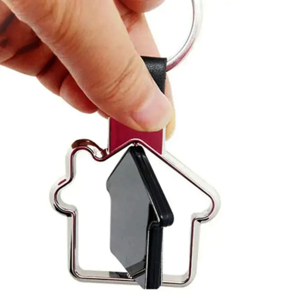 Multi-Shape Metal Keychains Personalized Promotional Blank Keychains - Image 2