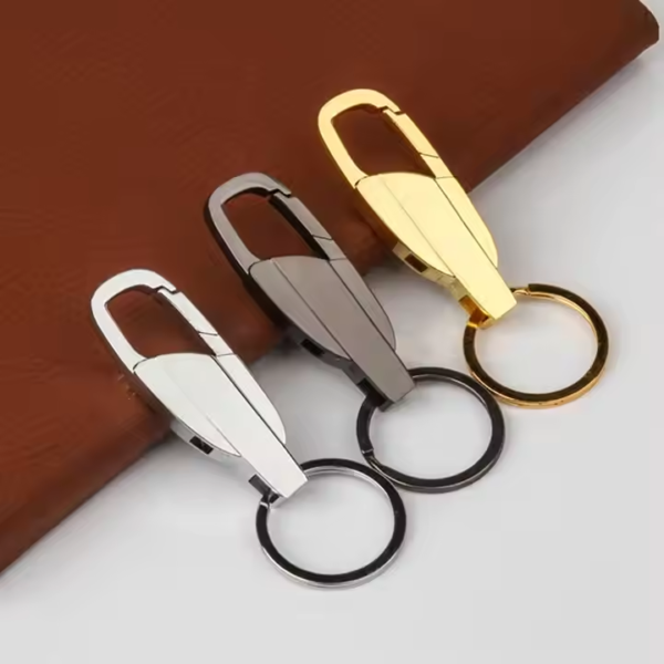 Blank Safety Keychain Metal Custom Logo Metal Car Keychain - Image 7