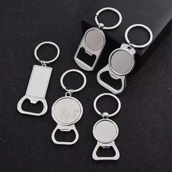 Metal Bottle Opener Key Chain Bar Beer Wine Bottle Opener Keychain - Image 9