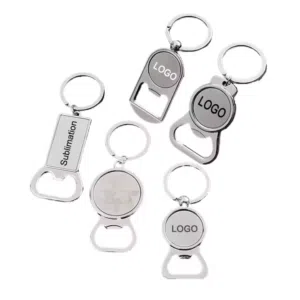 Metal Bottle Opener Key Chain Bar Beer Wine Bottle Opener Keychain