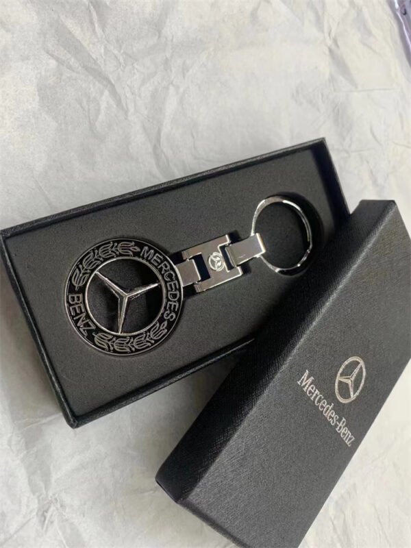Custom Brand Zinc Alloy Car Keychain - Image 2