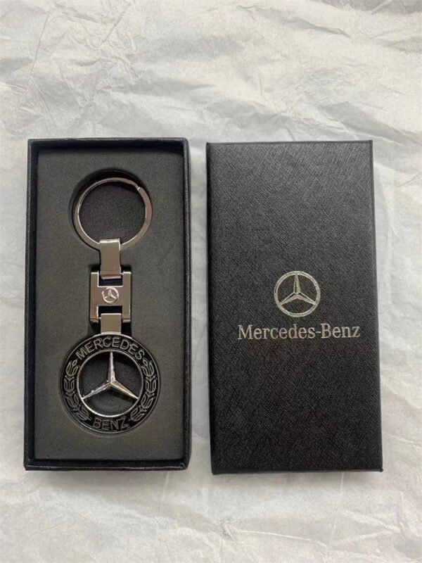 Custom Brand Zinc Alloy Car Keychain - Image 3