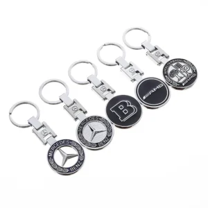 Custom Brand Zinc Alloy Car Keychain