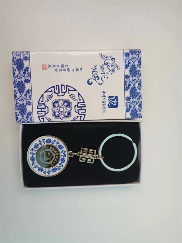 Custom epoxy printed metal keyring - Image 4