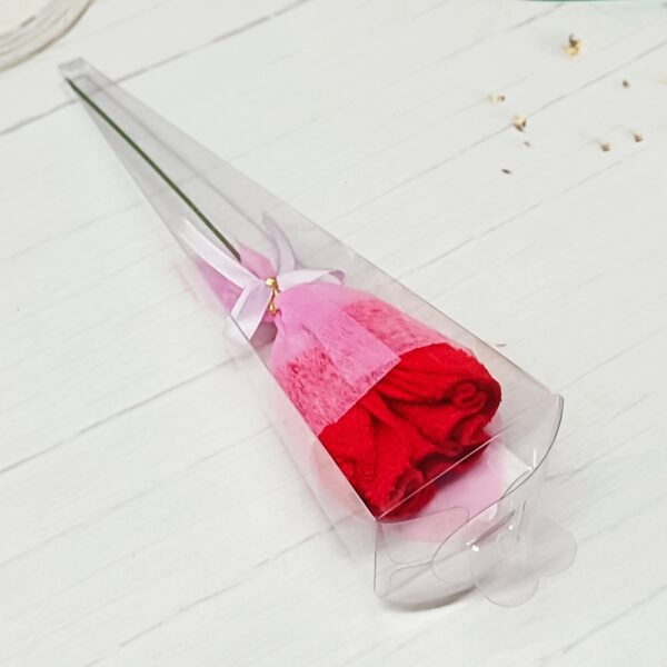 Clear Plastic Folding Box For Flower - Image 2